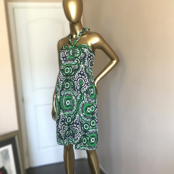 SHOSHANA Silk Halter/Strapless Dress - Picture 2 of 14